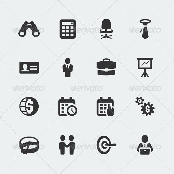Business Icons Set Business Icons Set