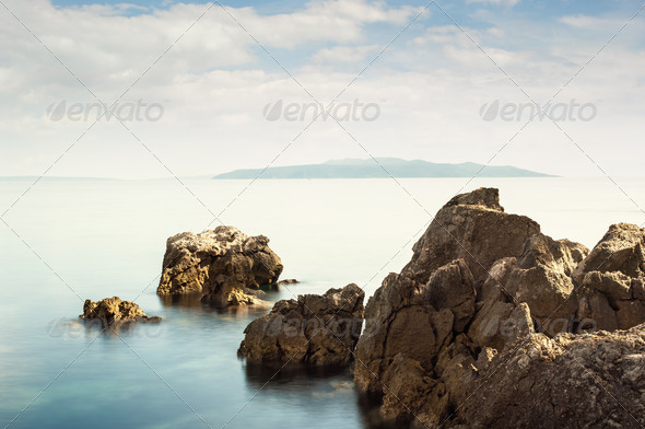 Rocks in the sea (Misc) Photo Download