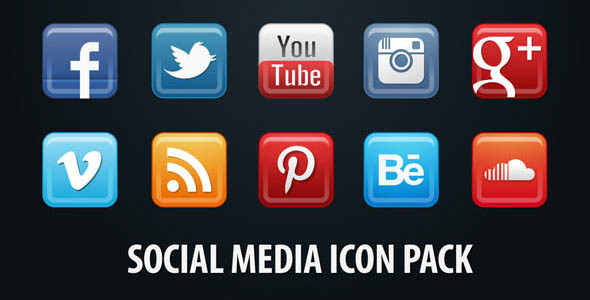 Social Media Icons Pack Social Media Icons Pack