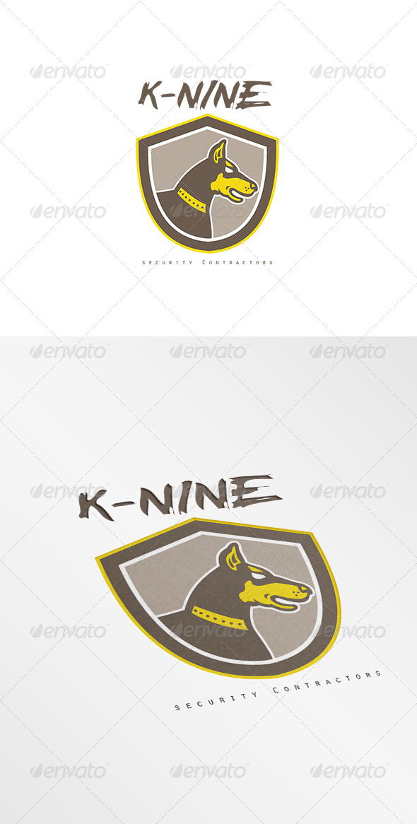 K-Nine Security Contractors Logo K-Nine Security Contractors Logo