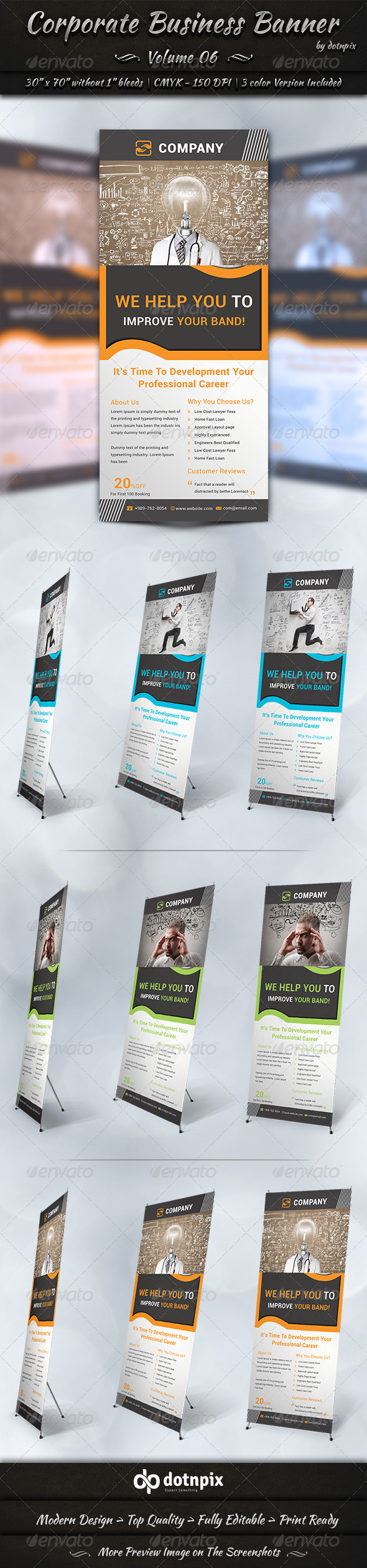 Corporate Business Banner Volume 6 Corporate Business Banner Volume 6