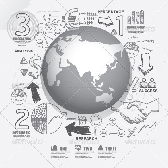 GraphicRiver World Business Doodles Line Drawing Concept 7784955 GraphicRiver World Business Doodles Line Drawing Concept 7784955