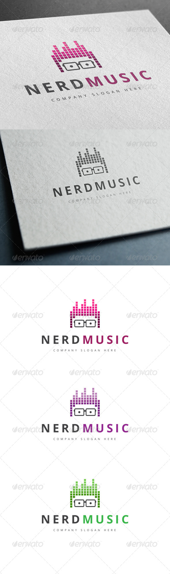 Nerd Music Logo Nerd Music Logo
