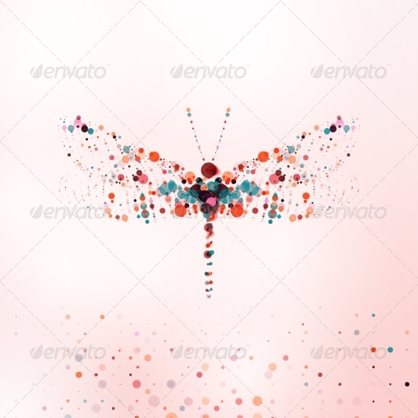 Abstract Dragonfly Abstract Dragonfly