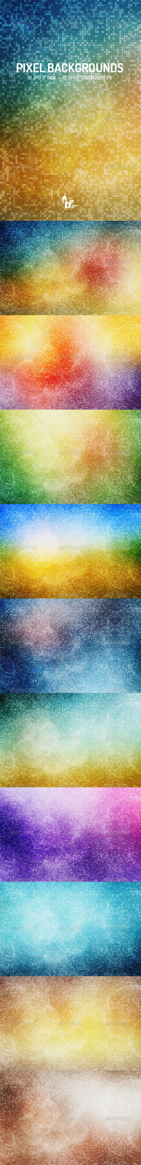 10 Pixel Backgrounds 10 Pixel Backgrounds