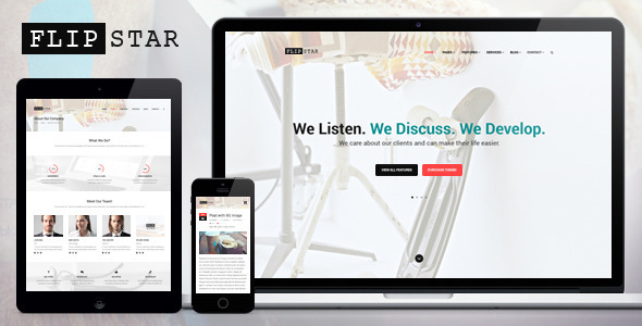 Flipstar Creative Business WordPress Theme