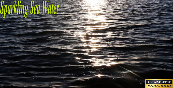Sparkling Sea Water Sparkling Sea Water