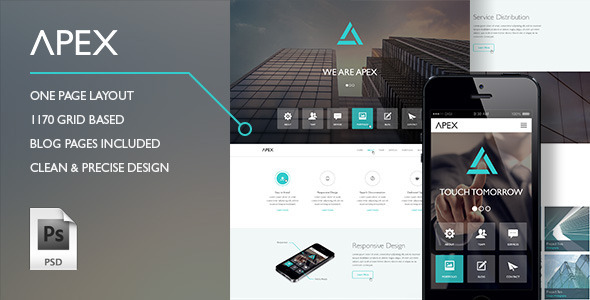 Apex PSD Theme Apex PSD Theme