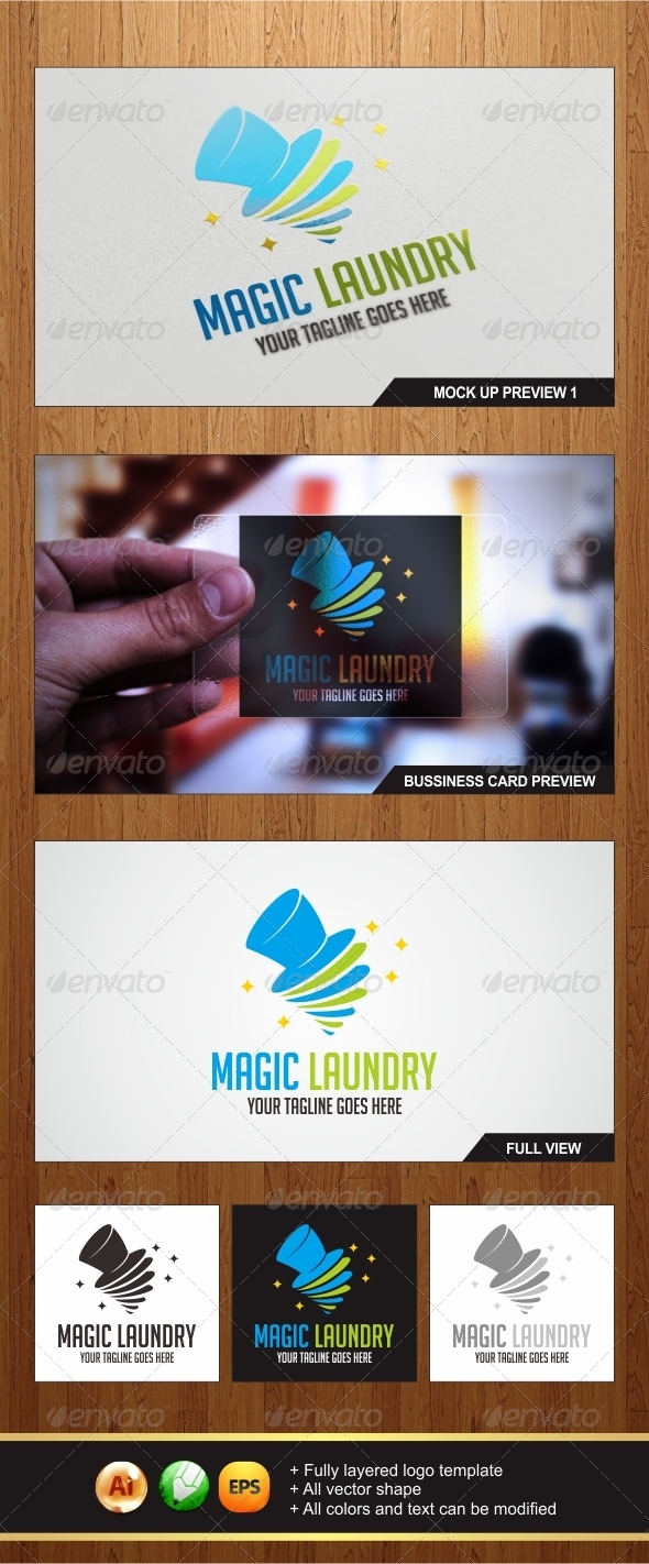 Magic Laundry Logo Magic Laundry Logo