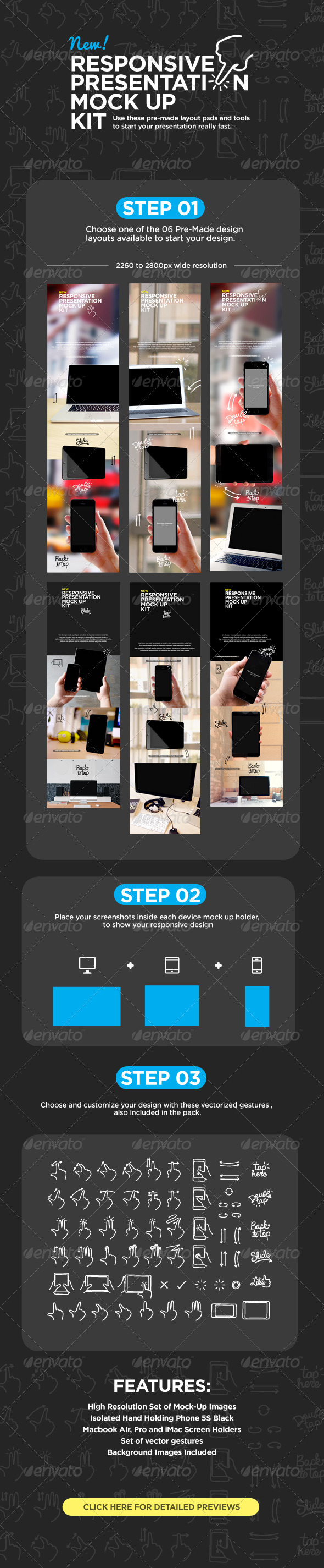 Responsive Screens Device Mock-Up