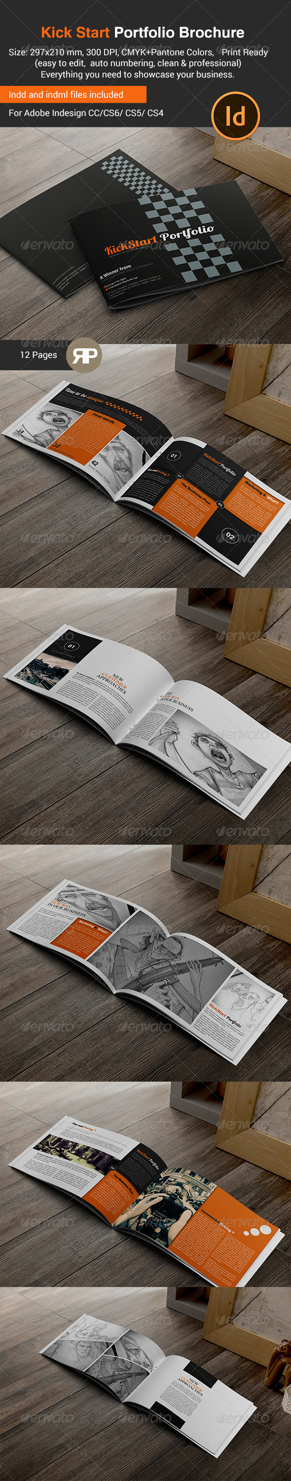 New Way Portfolio Brochure Template New Way Portfolio Brochure Template