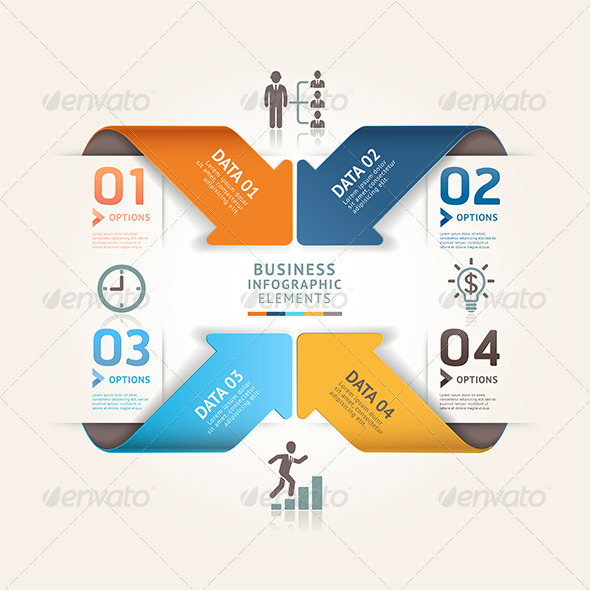 GraphicRiver Modern Arrow Origami Infographic Template 7809855 GraphicRiver Modern Arrow Origami Infographic Template 7809855