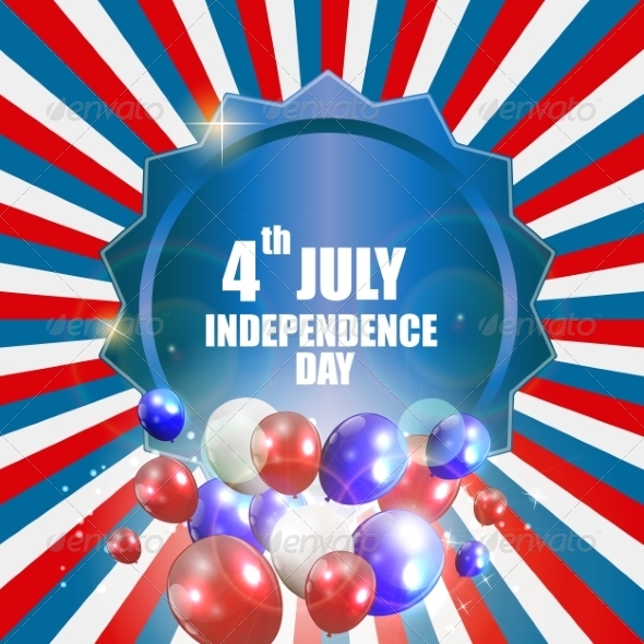 Independence Day Poster Vector Illustration Independence Day Poster Vector Illustration
