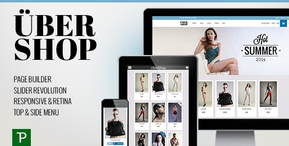 UberShop - Responsive Flat WooCommerce Theme