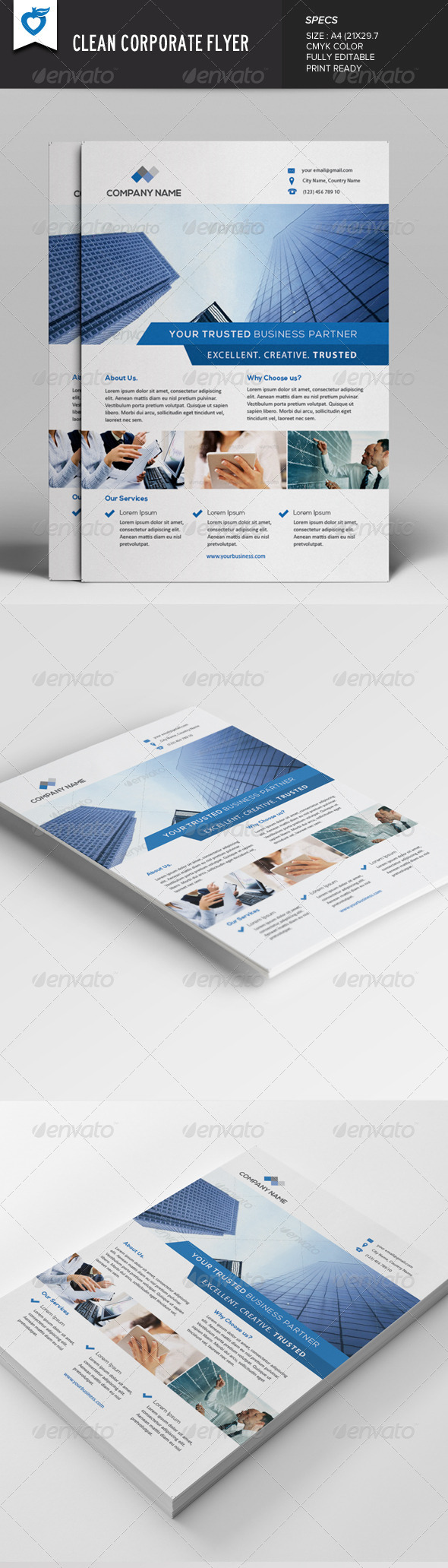 Clean Corporate Flyer v2 Clean Corporate Flyer v2