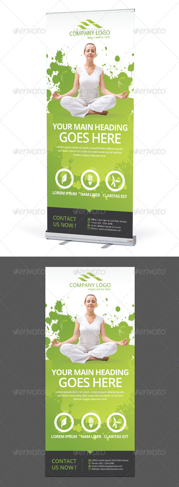 Corporate Banner or Rollup Corporate Banner or Rollup