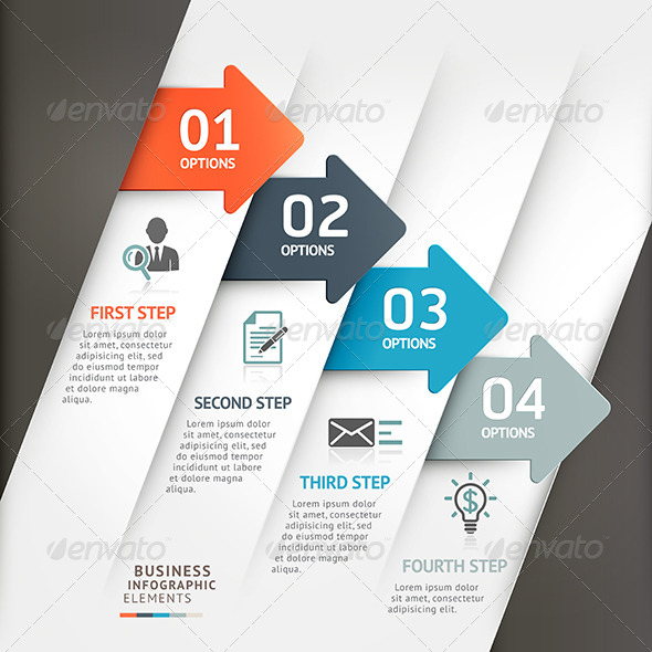 GraphicRiver Modern Business Arrow Infographic Template 7813943 GraphicRiver Modern Business Arrow Infographic Template 7813943