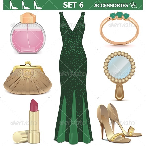 Female Accessories Set 6 Female Accessories Set 6