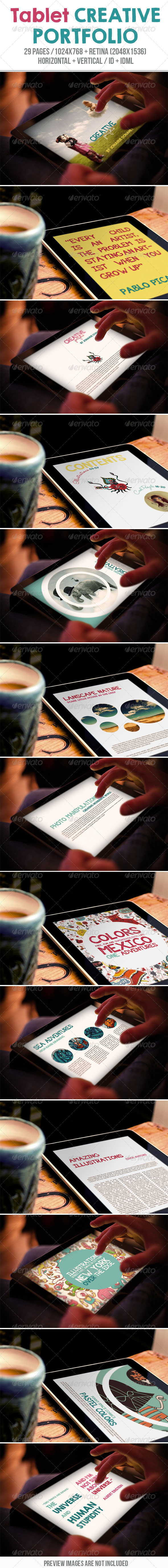 GraphicRiver Tablet Creative Portfolio 7819792 GraphicRiver Tablet Creative Portfolio 7819792