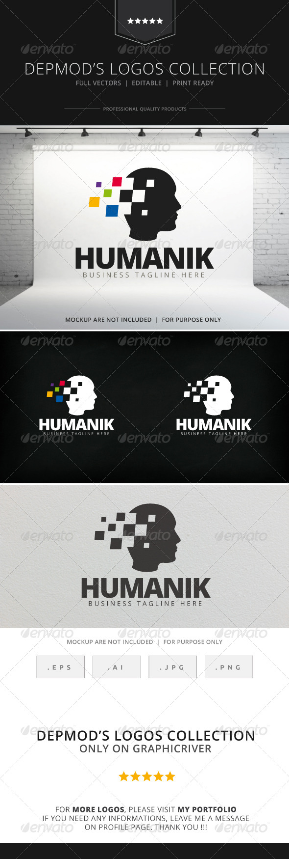 Humanik Logo - Humans Logo Templates
