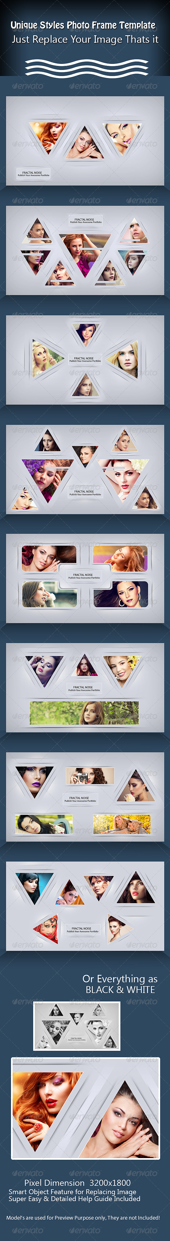 Unique Styles Photo Frame Template Unique Styles Photo Frame Template
