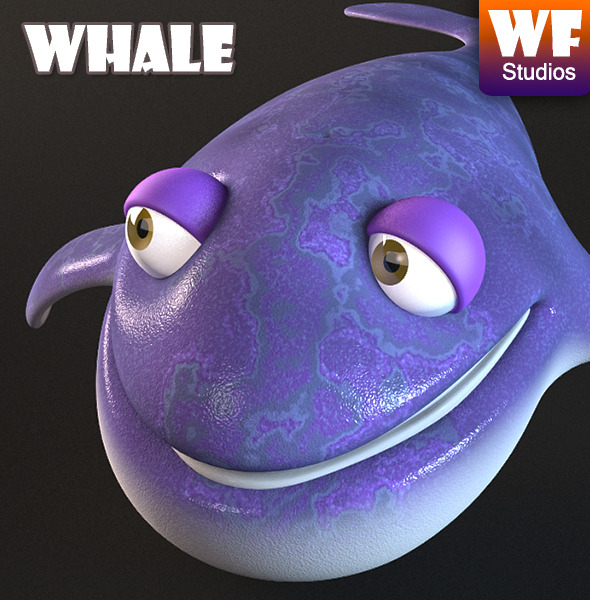 Cartoon Whale Cartoon Whale