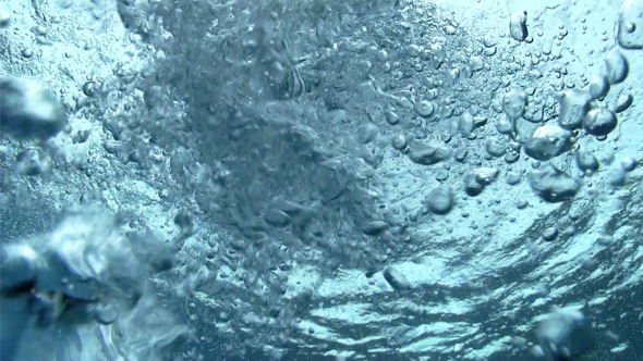 Air Bubbles in the Blue Water 720 Air Bubbles in the Blue Water 720
