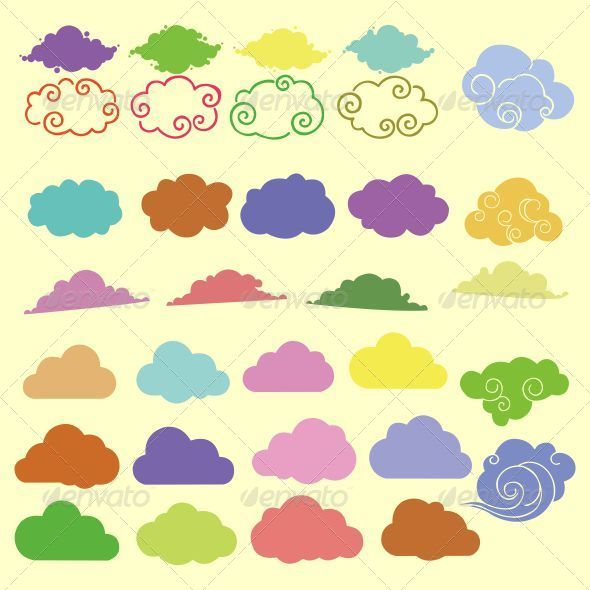 Clouds Vector Clouds Vector