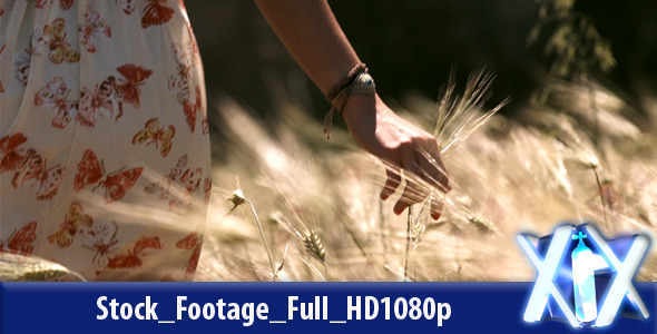 Woman In Wheat Field Woman In Wheat Field