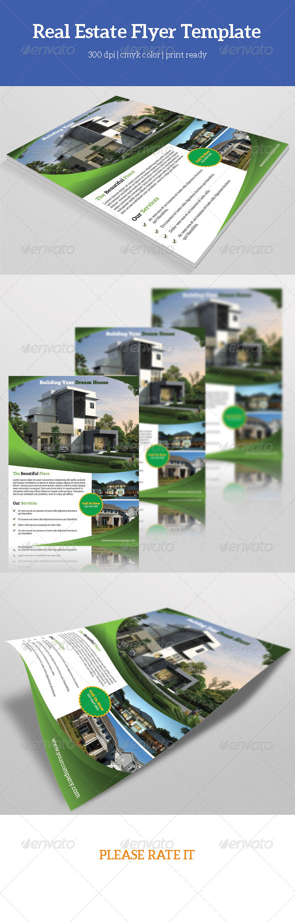 Real Estate Flyer Template-V37