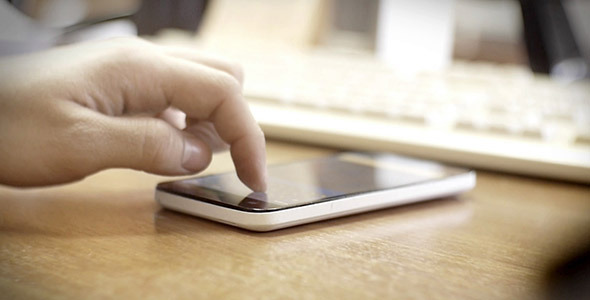Using Smartphone In Office Using Smartphone In Office