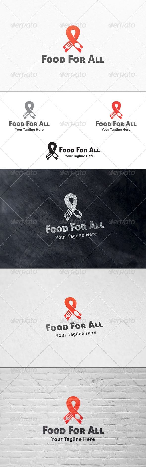 Food & Charity - Logo Template