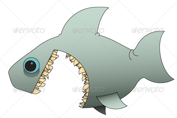 Cartoon Shark Cartoon Shark