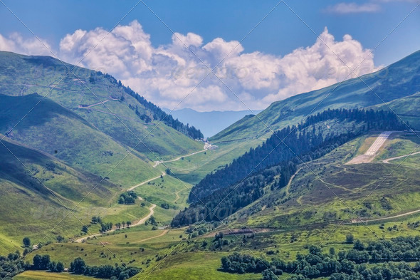 Col de Peyresourde - Stock Photo - Images