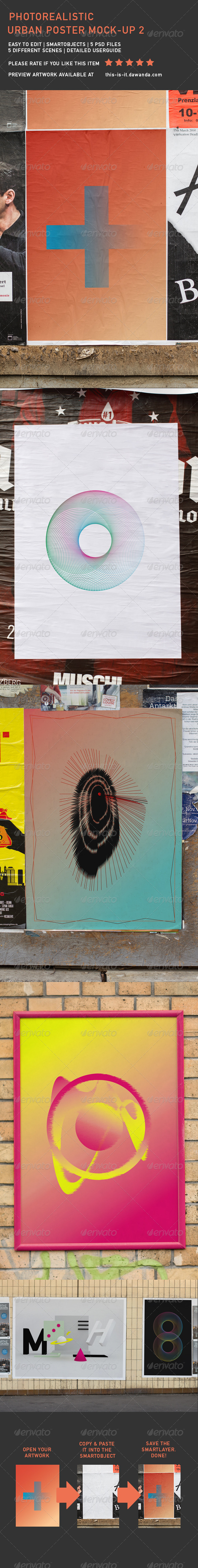 Urban Poster Mock-Up 2 Urban Poster Mock-Up 2