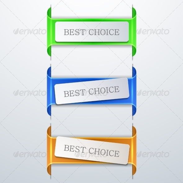 Modern Bookmark Element Design Modern Bookmark Element Design