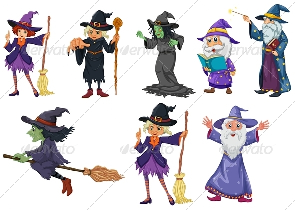 Group of witches Group of witches