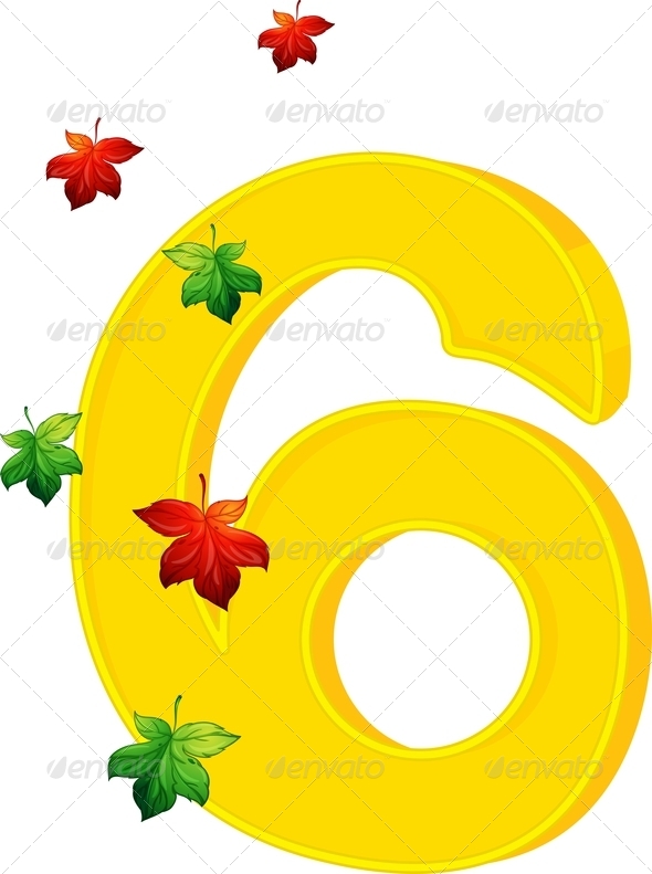 Six Colourful Leaves Six Colourful Leaves