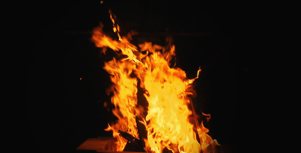 Wood Fire in the Dark 7 Wood Fire in the Dark 7