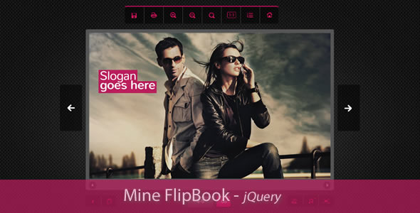 Mine Flipbook -jQuery