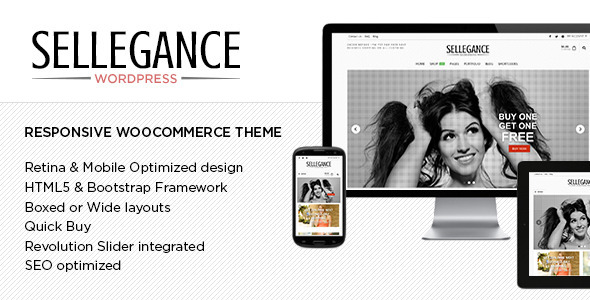 Sellegance - Responsive WooCommerce Theme