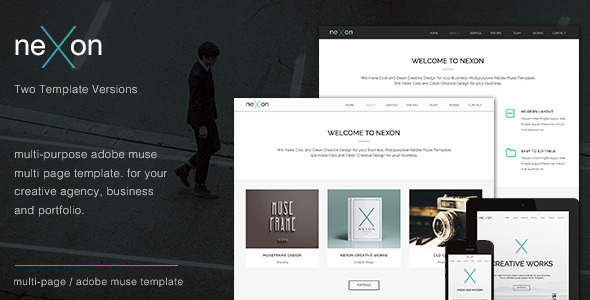 NeXon - Multi-Purpose Creative Muse Template