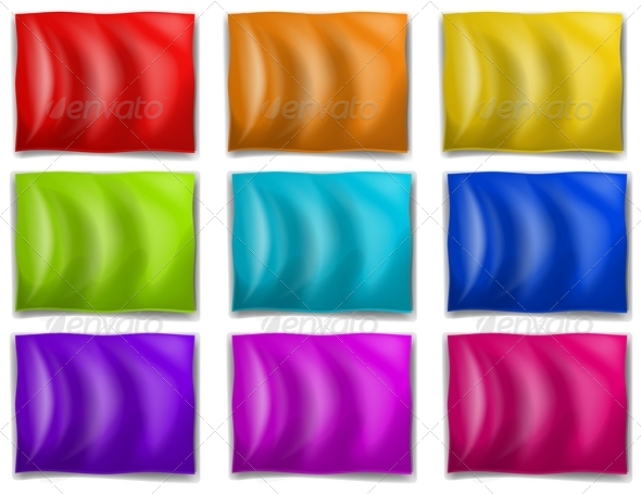 Colourful flags