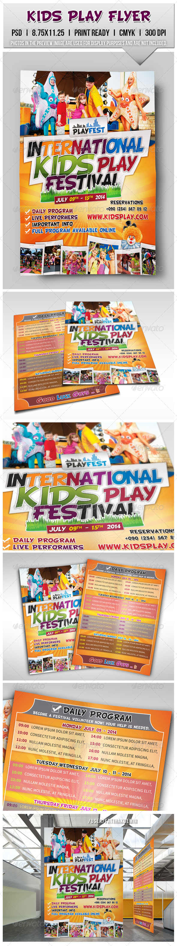 Kids Play Flyer Kids Play Flyer