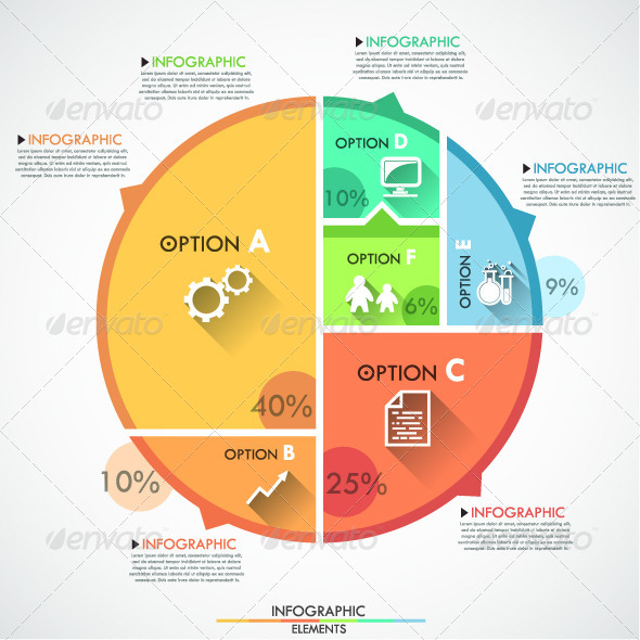 GraphicRiver Flat Infographic Options Template 7865171 GraphicRiver Flat Infographic Options Template 7865171