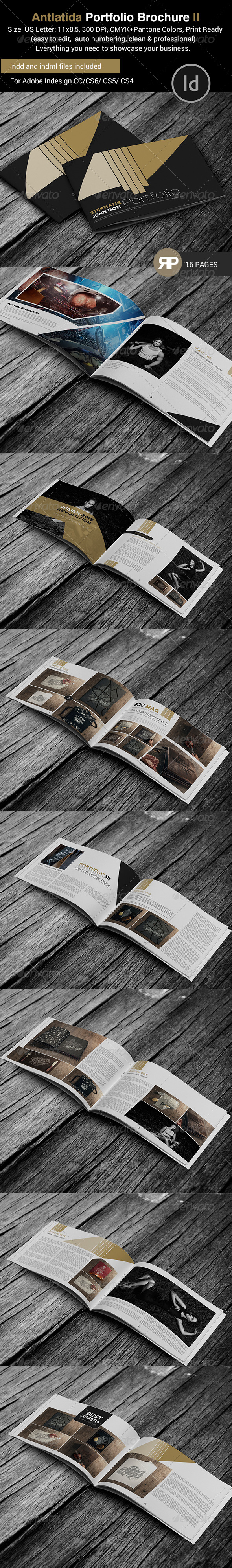 Antlantida Portfolio Brochure Template Antlantida Portfolio Brochure Template