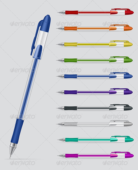 Set of Gel Pens Set of Gel Pens