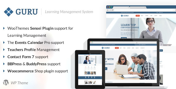 Guru | Learning Management WordPress Theme