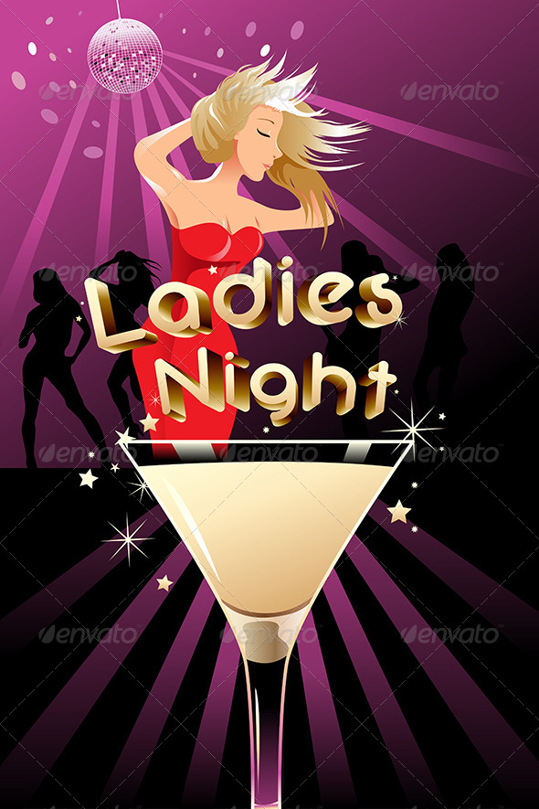 Ladies Night Poster Ladies Night Poster
