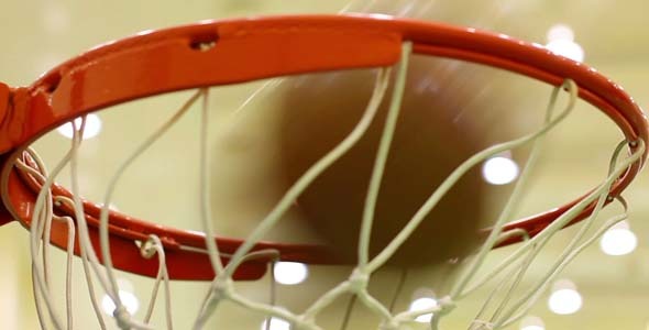 Playing Basketball Hoop Smash In The Gym Playing Basketball Hoop Smash In The Gym